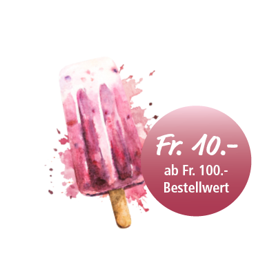 Gewinn Fr. 10.- ab Fr. 100.- Einkauf